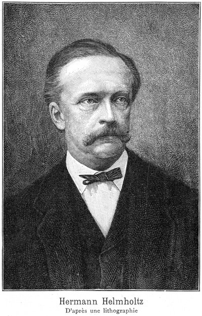 हरमन वॉन हेल्महोल्ट्ज़ 1821-1894, जर्मन भौतिक विज्ञानी, 19 वीं शताब्दी द्वारा अज्ञात
