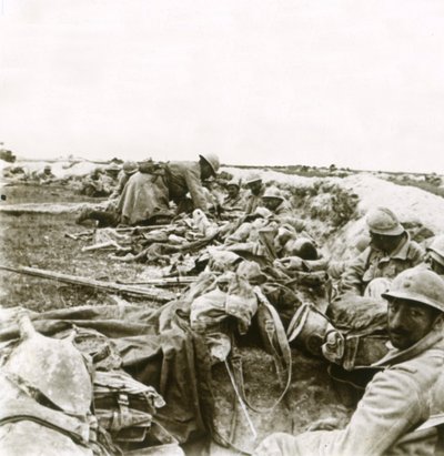 हिल 193, शैम्पेन, उत्तरी फ्रांस, c1914-c1918 द्वारा अज्ञात