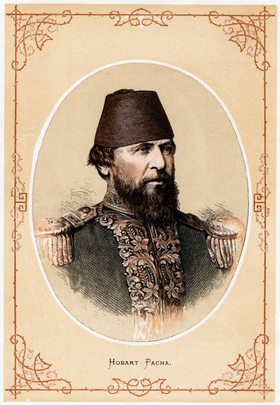 होबार्ट पाचा, अंग्रेजी नौसेना अधिकारी और तुर्की के नौसेना सलाहकार, c1880 द्वारा अज्ञात