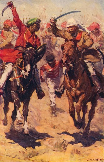 रोहतक में होडसन, 1857 c1912 द्वारा अज्ञात