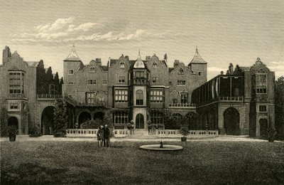 हॉलैंड हाउस, केंसिंग्टन, c1876। द्वारा अज्ञात