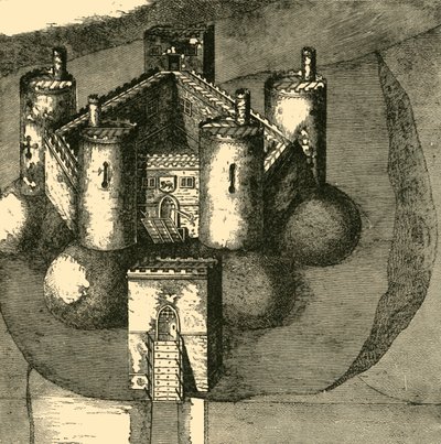 होल्ट कैसल, 1610, 1898 में। द्वारा अज्ञात