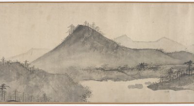 क्लियर रिवर डे पर होमवार्ड नाव, मिंग राजवंश, 16वीं-17वीं शताब्दी। द्वारा अज्ञात
