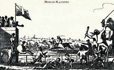हॉर्स रेसिंग, c1804, 1903 द्वारा अज्ञात