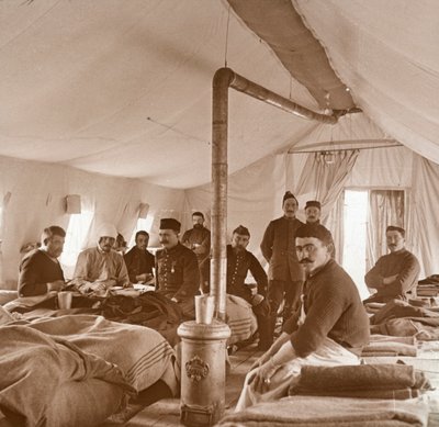 अस्पताल, सिप्पेस, सोमे, उत्तरी फ्रांस, c1914-c1918 द्वारा अज्ञात