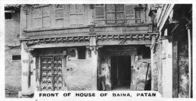 हाउस ऑफ बट, पाटन, भारत, c1925 द्वारा अज्ञात