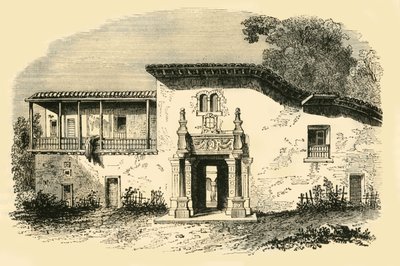 हाउस ऑफ़ पिजारो, कुज़्को, 1890। द्वारा अज्ञात