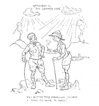 Humours of the घेराबंदी, 1902 द्वारा अज्ञात
