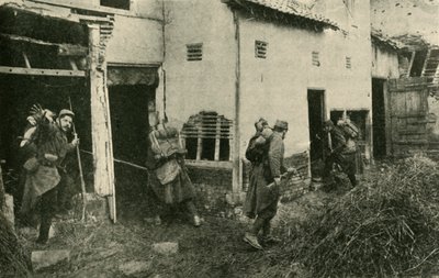 पश्चिमी मोर्चे पर जर्मन स्नाइपर्स के लिए शिकार, प्रथम विश्व युद्ध, c1915, c1920। द्वारा अज्ञात