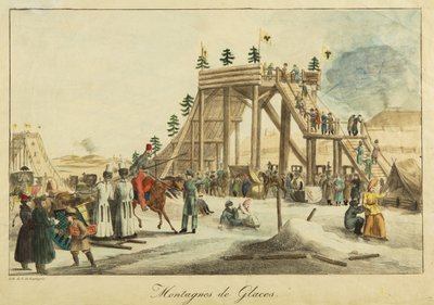 आइस माउंटेंस, सीए 1814 द्वारा अज्ञात