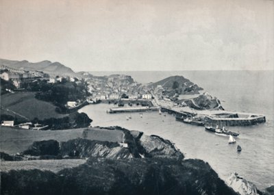 इलफ्राकोम्ब - विशिष्ट दृश्य, दिखा रहा है बीहड़ तट, 1895 द्वारा अज्ञात