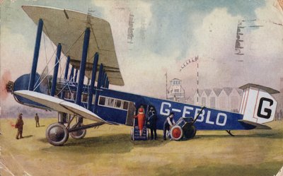 इंपीरियल एयरवेज़ लाइनर, आर्गोसी, 1934। द्वारा अज्ञात