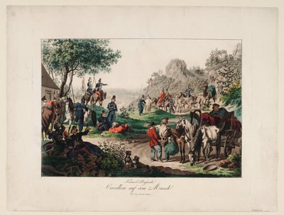 मार्च, 1813 को शाही रूसी घुड़सवार सेना द्वारा अज्ञात