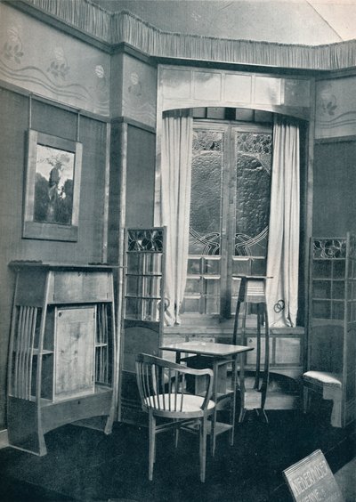 आंतरिक। एम। निडरमॉसर द्वारा सजाया गया, c1900 द्वारा अज्ञात