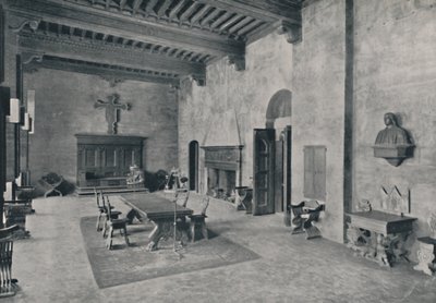 पलाज़ो दावानजती का इंटीरियर, 1928 द्वारा अज्ञात