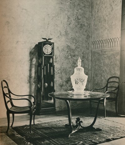 इंटीरियर ऑफ़ स्वीडिश पैवेलियन, 1925 द्वारा अज्ञात