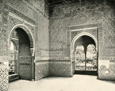 कैप्टिव इसाबेल डी सोलिस टॉवर का इंटीरियर, 1907। द्वारा अज्ञात