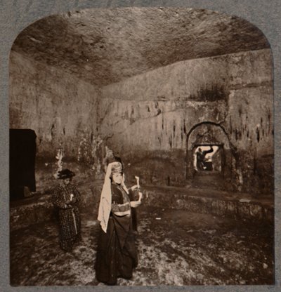 नब्लस की सड़क पर किंग्स के मकबरों का इंटीरियर, c1900 द्वारा अज्ञात