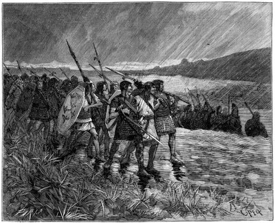 5 वीं शताब्दी 1882-1884 की शुरुआत में, एलन या विसिगोथ्स, गॉल पर आक्रमण द्वारा अज्ञात