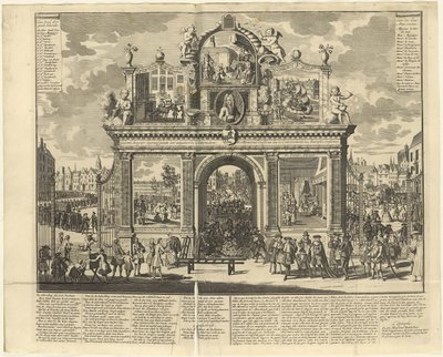 निवेश योजनाएं: बर्बाद हो चुके शेयरधारकों की अंत्येष्टि स्थल, 1720 में स्मारक मेहराब। द्वारा अज्ञात