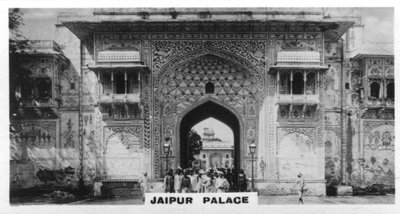 जयपुर पैलेस, भारत, c1925 द्वारा अज्ञात