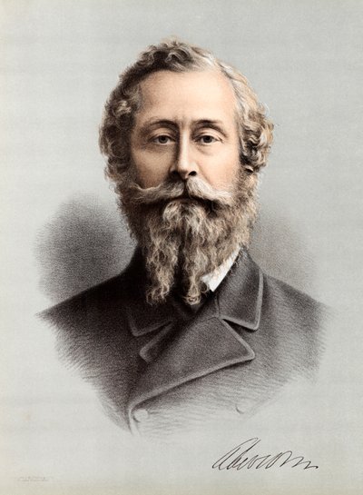 जेम्स हैमिल्टन, एबरकॉर्न 1811-1885 के प्रथम ड्यूक, ब्रिटिश दरबारी और राजनेता, c1880 द्वारा अज्ञात