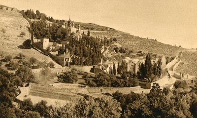 जेरूसलम - गेथसेमेन, c1918-c1939। द्वारा अज्ञात