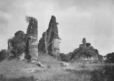 जेतवनाराम और किरी-दगोबा 12 वीं शताब्दी ईस्वी, पोलोनरुवा, 1926 द्वारा अज्ञात