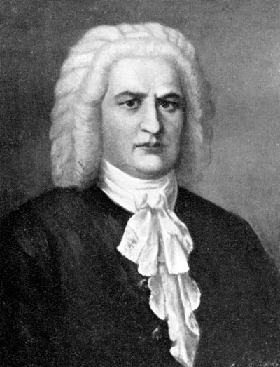 जोहान सेबेस्टियन बाख, 1685-1750, जर्मन संगीतकार, 1909 द्वारा अज्ञात