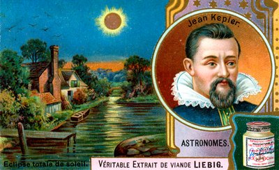 जोहान्स केपलर, जर्मन खगोलशास्त्री, c1900 द्वारा अज्ञात