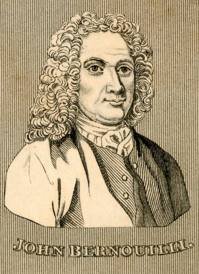 जॉन बर्नौली, 1667-1748, 1830। द्वारा अज्ञात
