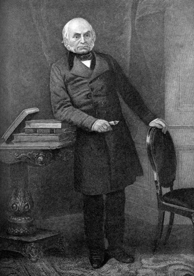 जॉन क्विंसी एडम्स 1767-1848, संयुक्त राज्य अमेरिका के छठे राष्ट्रपति, 19 वीं शताब्दी 1908 द्वारा अज्ञात