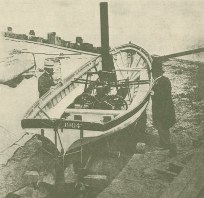 जॉन स्टीवंस ट्विन-स्क्रू स्टीमर, 1804 में निर्मित, c1930। द्वारा अज्ञात