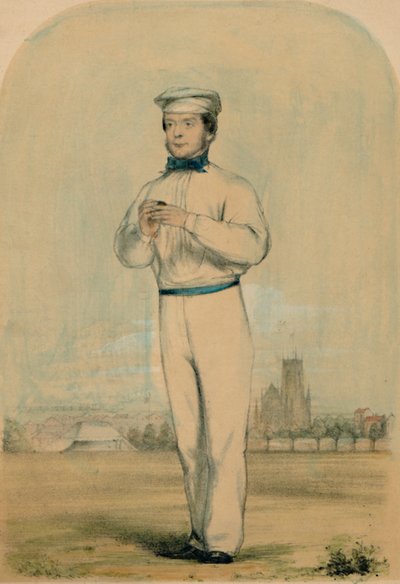 जॉन विज्डन, c1850s। द्वारा अज्ञात