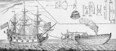जोनाथन हलसे स्टीम टग बोट, 1736, 1904 द्वारा अज्ञात