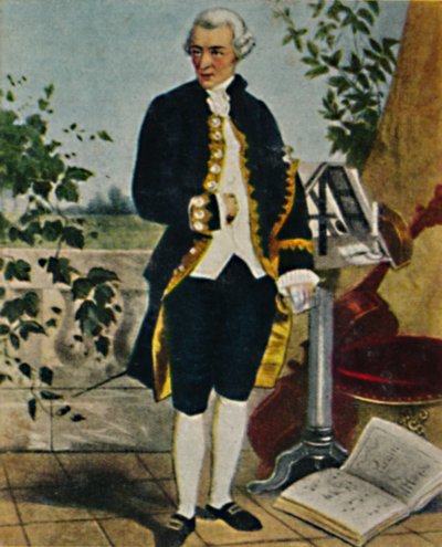 जोसेफ हेडन 1732-1809। - हैममैन द्वारा पेंटिंग, 1934। द्वारा अज्ञात