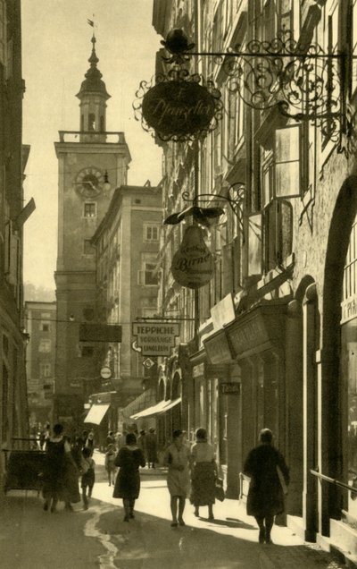 जुडेंगसे, साल्ज़बर्ग, ऑस्ट्रिया, c1935। द्वारा अज्ञात