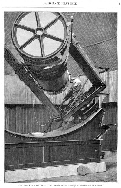 जूल्स पियरे सेसर जानसेन, फ्रांसीसी खगोलशास्त्री, 1893 द्वारा अज्ञात