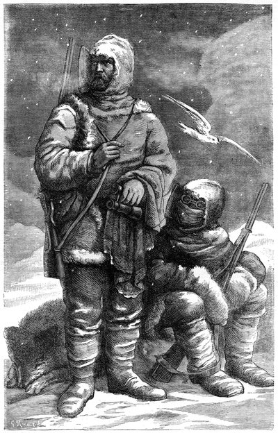 जूलियस पेअर 1841-1915, ऑस्ट्रो-हंगेरियन आर्कटिक एक्सप्लोरर और लैंडस्केप कलाकार, 19 वीं शताब्दी द्वारा अज्ञात