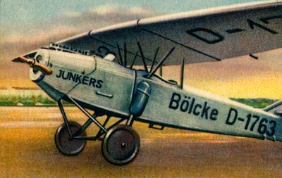 जूनर्स टी 26 ई विमान, 1920, 1932। द्वारा अज्ञात