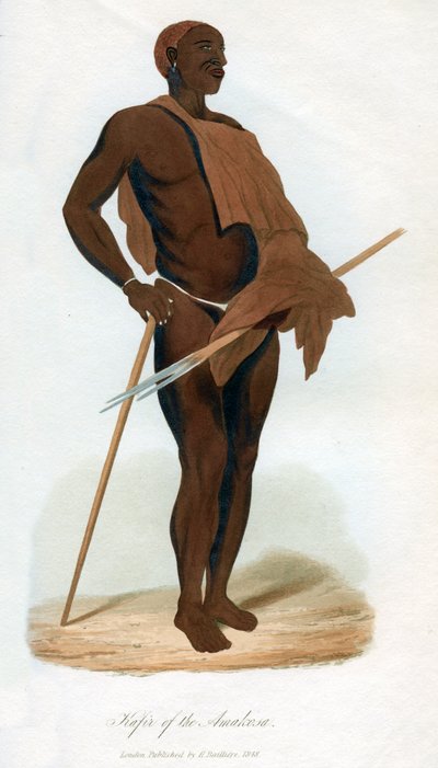 अमाकोसा का काफ़िर, 1848 द्वारा अज्ञात