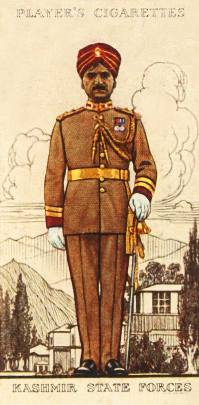 कश्मीर राज्य बल, 1936। द्वारा अज्ञात