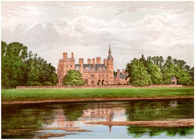 केल्हम हॉल, नॉटिंघमशायर, मैनर्स-सटन परिवार का घर, c1880 द्वारा अज्ञात