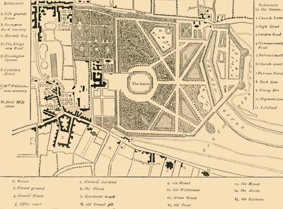 1764 में केंसिंग्टन, c1876। द्वारा अज्ञात