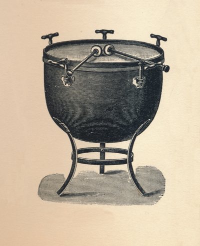 केटलड्रम टाइम्पपानी, 1895। द्वारा अज्ञात