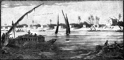 खार्तूम, सूडान की राजधानी, 1900 द्वारा अज्ञात