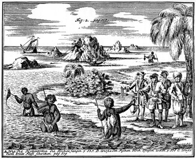 खोइखोई भाला मछली, दक्षिण अफ्रीका, 1931 द्वारा अज्ञात