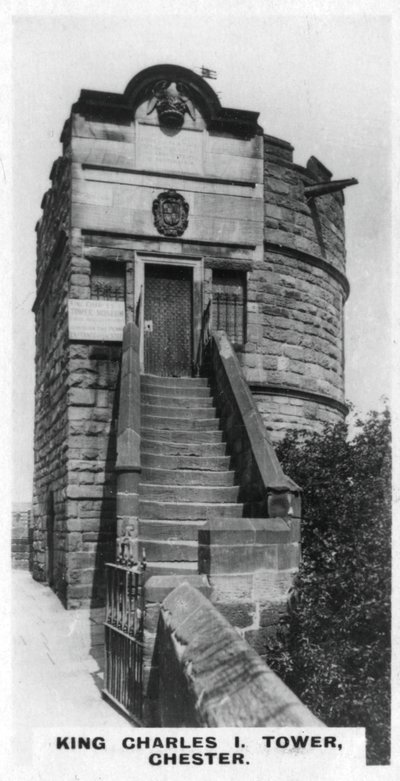 किंग चार्ल्स I टॉवर, चेस्टर, c1920s द्वारा अज्ञात