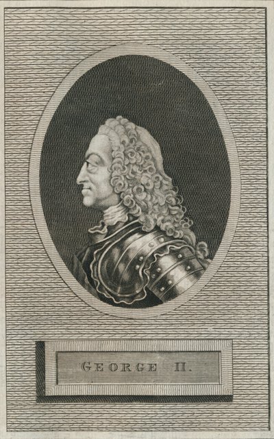 किंग जॉर्ज II, 1793 द्वारा अज्ञात
