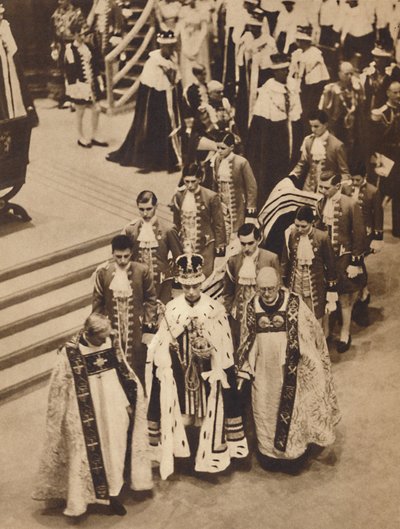 किंग जॉर्ज VI ने अभय को छोड़ दिया, 12 मई 1937 द्वारा अज्ञात